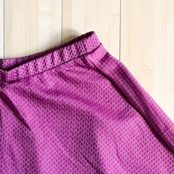 Forever 21 Dark Pink Skater Skirt - Picture 2 of 2